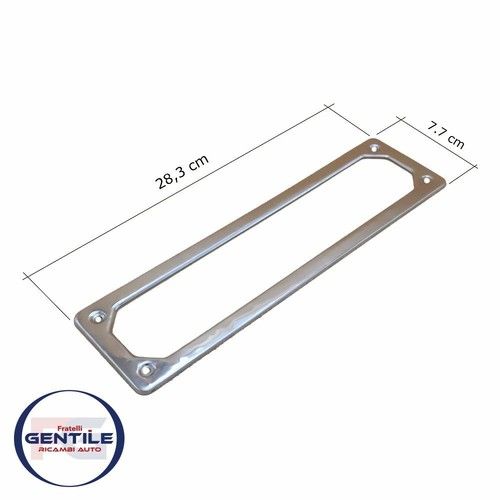 Cornice portatarga anteriore - cornice,